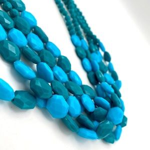 Blue tones necklace